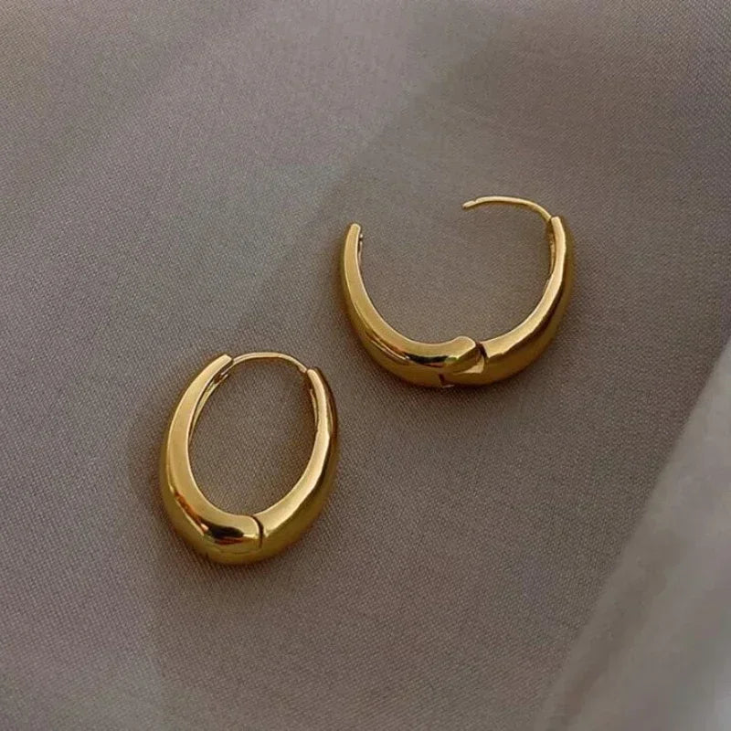 Chunky Gold Earrings