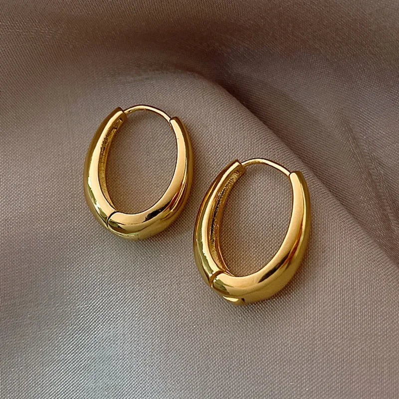 Chunky Gold Earrings